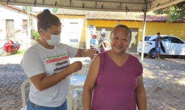 UBS Paulo Kalume realiza ação de vacinação contra Gripe no bairro Bom Lugar