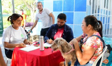 População comparece e "Meu Amigo Pet" realiza centenas de atendimentos