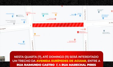 Floriano: Sutran interditará trecho da Av. Eurípedes de Aguiar para implantar faixa elevada