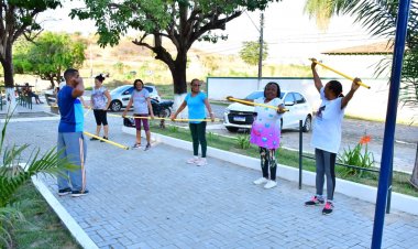 Academia de Saúde do bairro Bom Lugar ganha kits de incentivo à atividade física