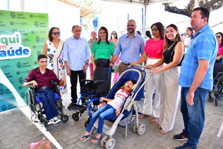 Saúde de Floriano entrega mais dispositivos de locomoção e auditivos no aniversário da cidade