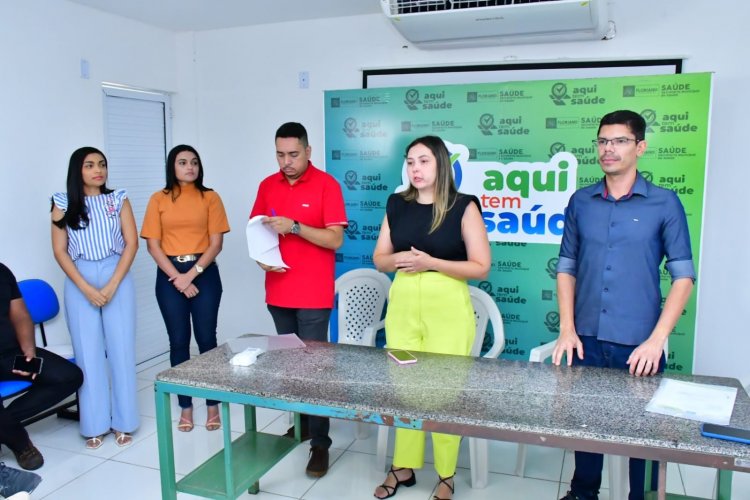 Secretaria de Saúde de Floriano promove mudanças nas diretorias do Programa Saúde da Família e CAPS AD III