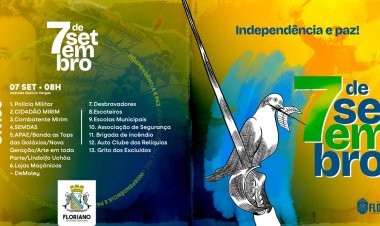 Programação da Semana da Pátria inicia na sexta-feira (01) de setembro