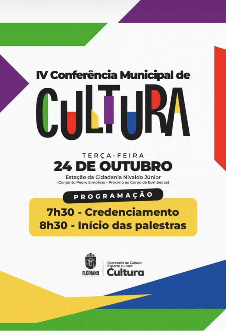 Floriano se prepara para a IV Conferência Municipal de Cultura