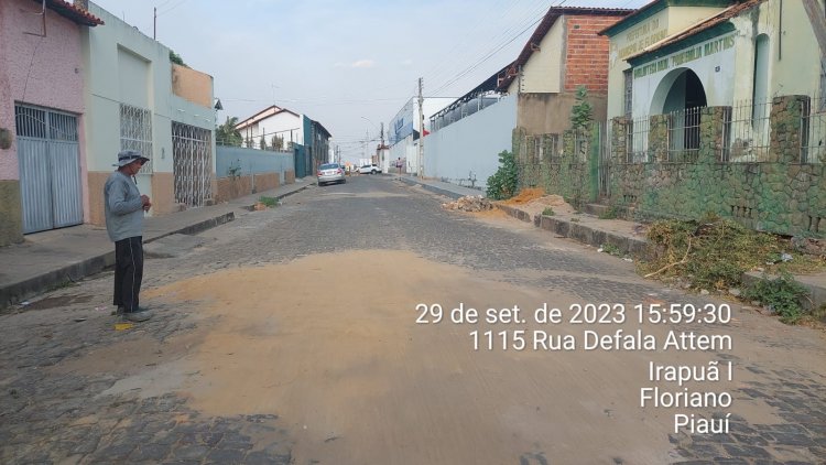 Infraestrutura: operação tapa-buracos faz manutenção em 20 ruas de dez bairros de Floriano