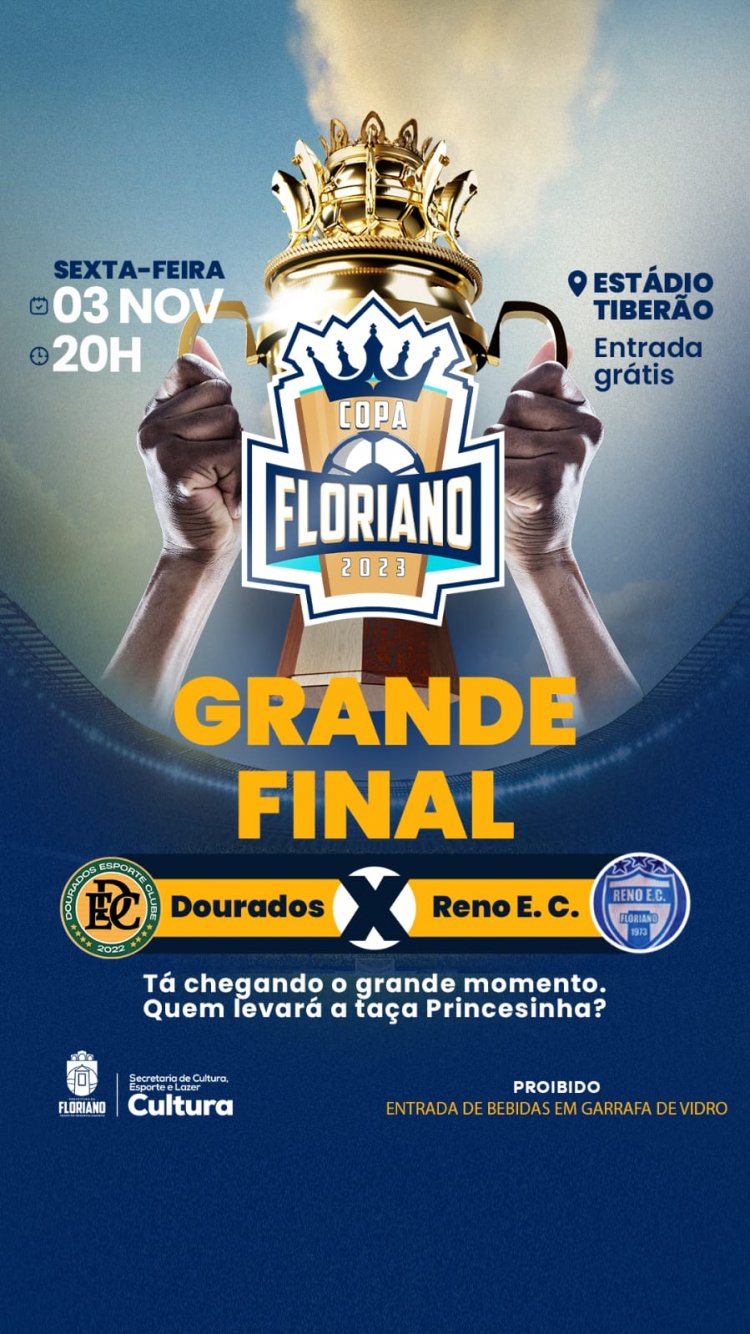 Copa Floriano: grande final entre Dourados e Reno é nesta sexta-feira, 03