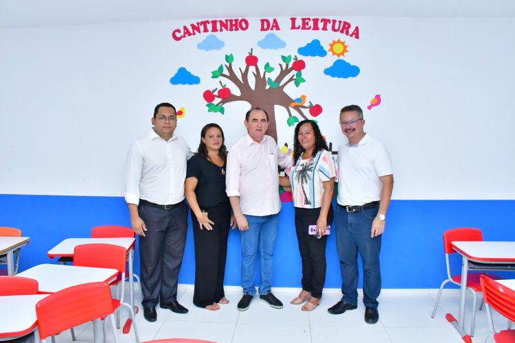 Educação de Floriano entrega ampliação da Escola M. Professor Freire