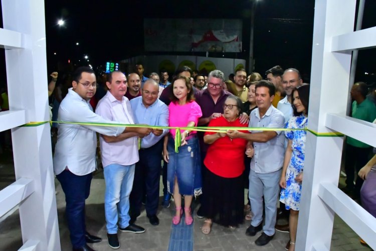 Prefeitura de Floriano inaugura Largo Raimundo Marreiros no bairro Ibiapaba