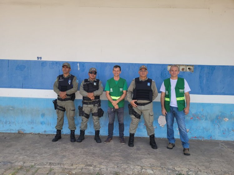 Poluição Sonora: SEMAN e PM promovem orientação e fiscalização no trânsito de Floriano