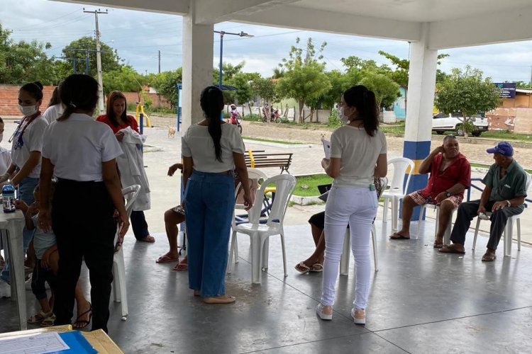 Ação beneficia diabéticos e hipertensos do Conjunto Zé Pereira