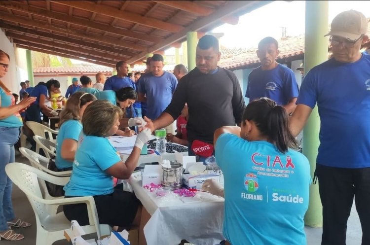 Saúde leva serviços para o Sindicato dos Arrumadores em alusão ao Novembro Azul