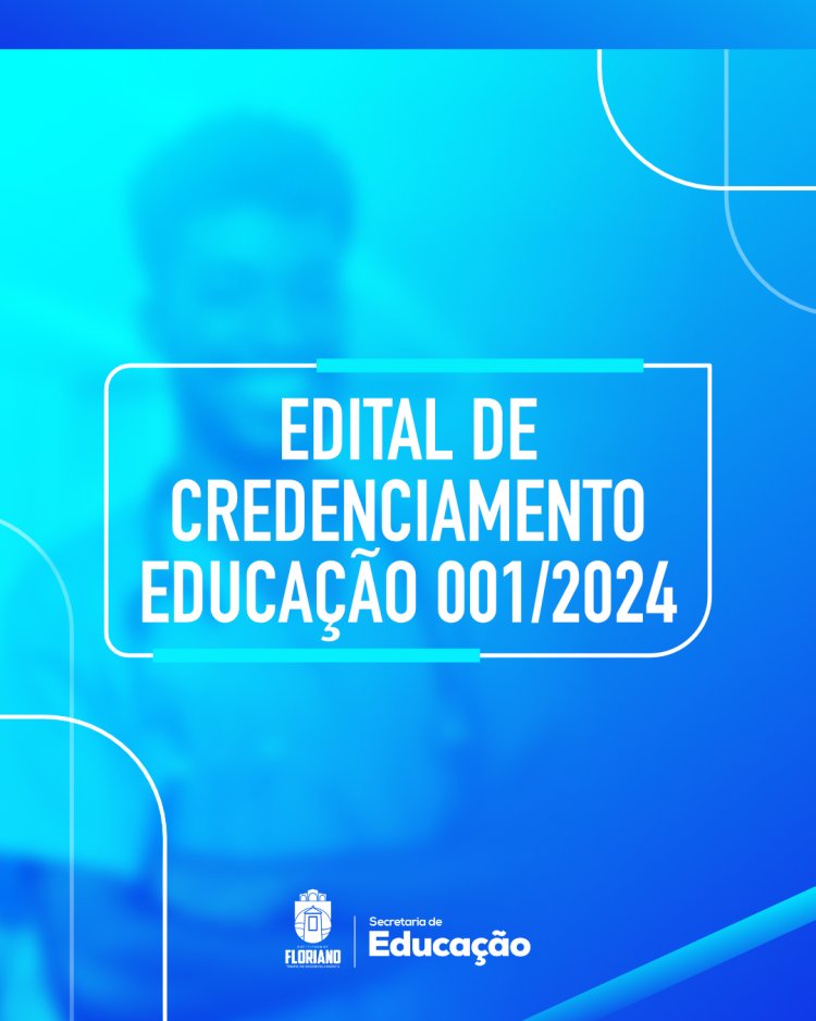 Prefeitura de Floriano lança edital para cuidadores, interpretes de libras e psicopedagogo