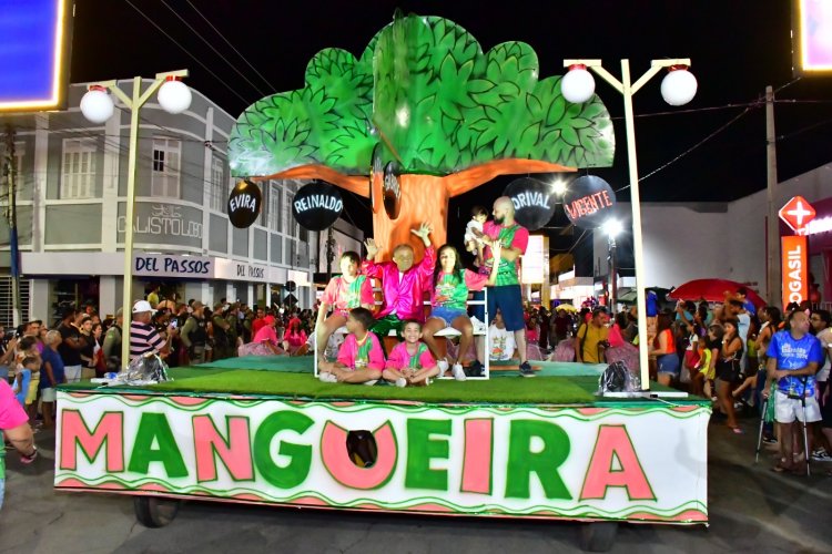 Desfile de escolas de samba e shows na beira-rio marcam o último dia do Carnaval de Floriano