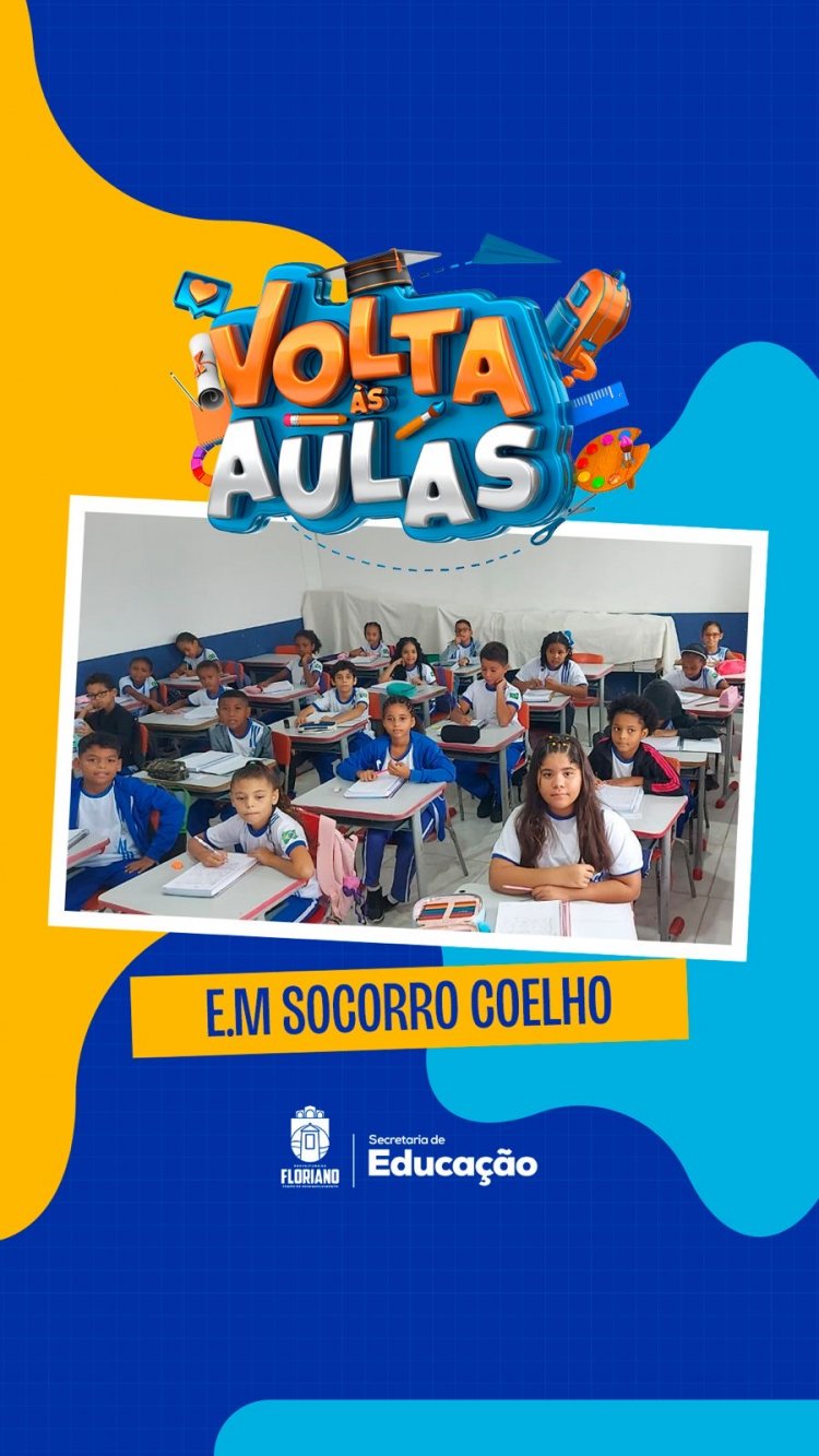 Aula inaugural marca o início do ano letivo na rede municipal de ensino de Floriano