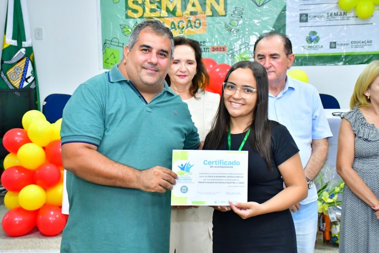 Prefeitura de Floriano realiza premiação ‘Amigos do Meio Ambiente’