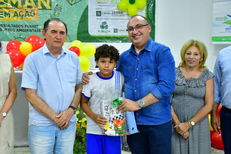 Prefeitura de Floriano realiza premiação ‘Amigos do Meio Ambiente’