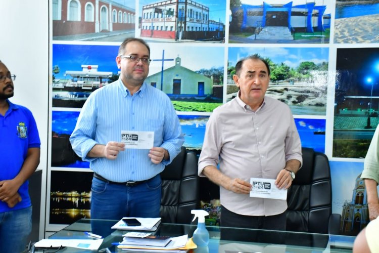 Prefeitura de Floriano lança oficialmente e com novidade, o IPTU 2024