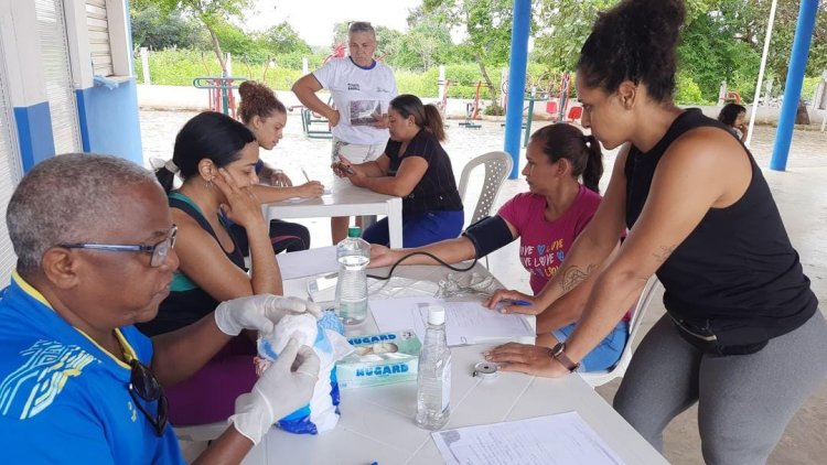 Distrito Amolar: Mais de 40 moradores se inscrevem no Programa de Atividade Física