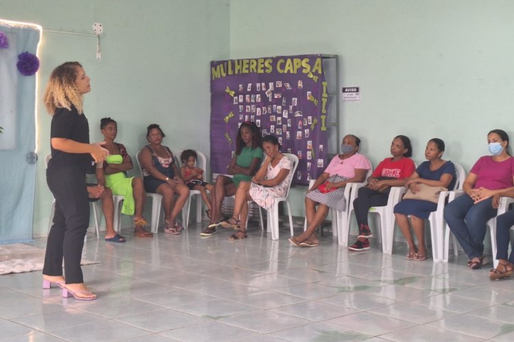 CAPS para Elas: Ação de saúde homenageia mulheres 