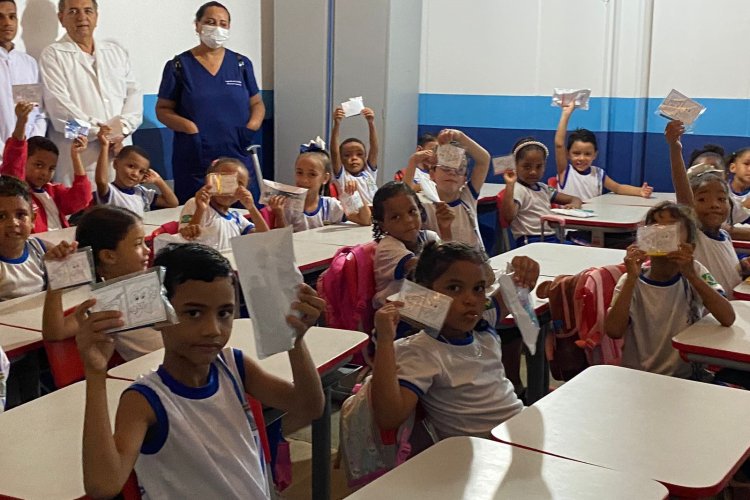 Escolas municipais de Floriano recebem ações preventivas em saúde bucal