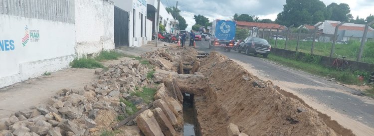 Infraestrutura: Prefeitura de Floriano realiza obras em diversos pontos da cidade