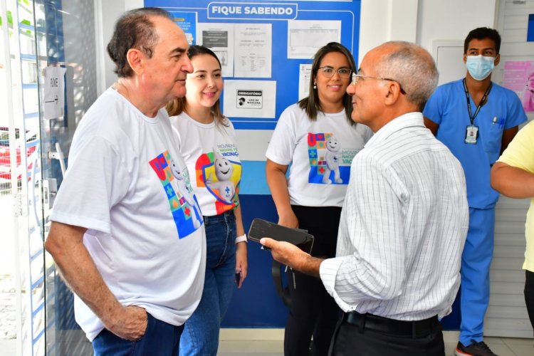 Floriano: População comparece ao Dia D de Vacinação contra a Gripe