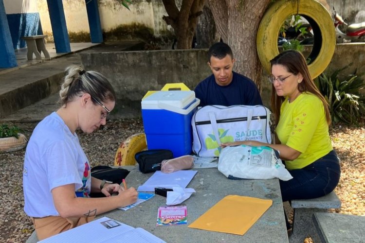 Zé Gotinha visita escolas municipais e incentiva vacinação contra Gripe