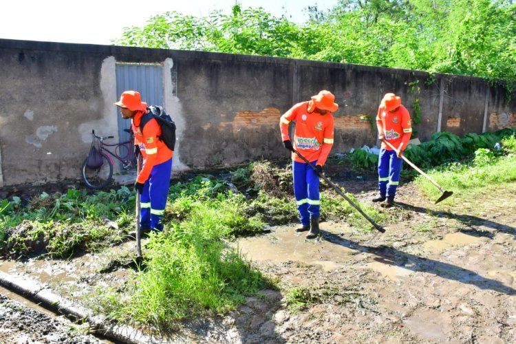 Prefeitura de Floriano lança 3ª edição do 'Nosso Bairro é Limpeza' no bairro Matadouro