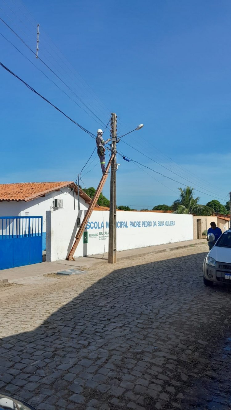 Prefeitura de Floriano conclui 1ª etapa regional da operação 'Iluminação por Bairros'