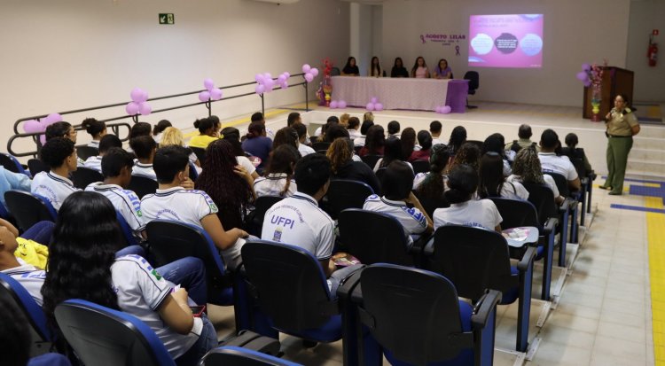 Agosto Lilás: Prefeitura de Floriano promove palestra sobre enfrentamento à violência contra a mulher