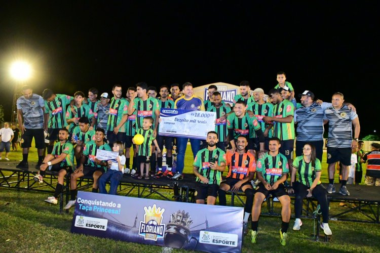 Estádio lotado e decisão acirrada marcam grande final da Copa Floriano 2025