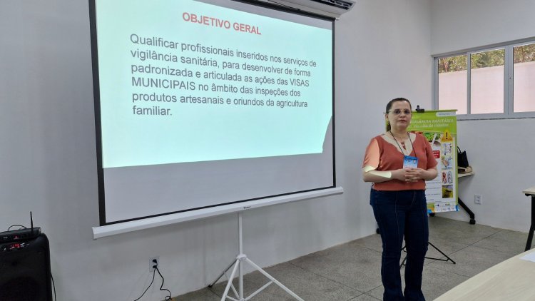 Vigilância Sanitária recebe capacitação sobre inspeção de produtos da agricultura familiar