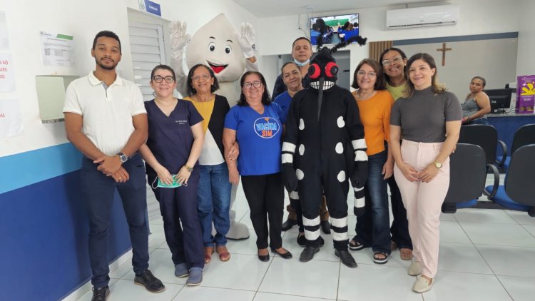 Prefeitura de Floriano dá início à Estratégia de Vacinação Contra a Dengue para crianças e adolescentes