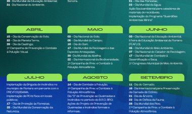 Calendário Ambiental 2026