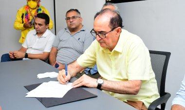 Prefeitura de Floriano assina ordem de serviço para construção de Espaço Comunitário na Vila Leão