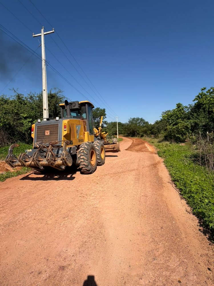 Infraestrutura de Floriano recupera estradas vicinais do município