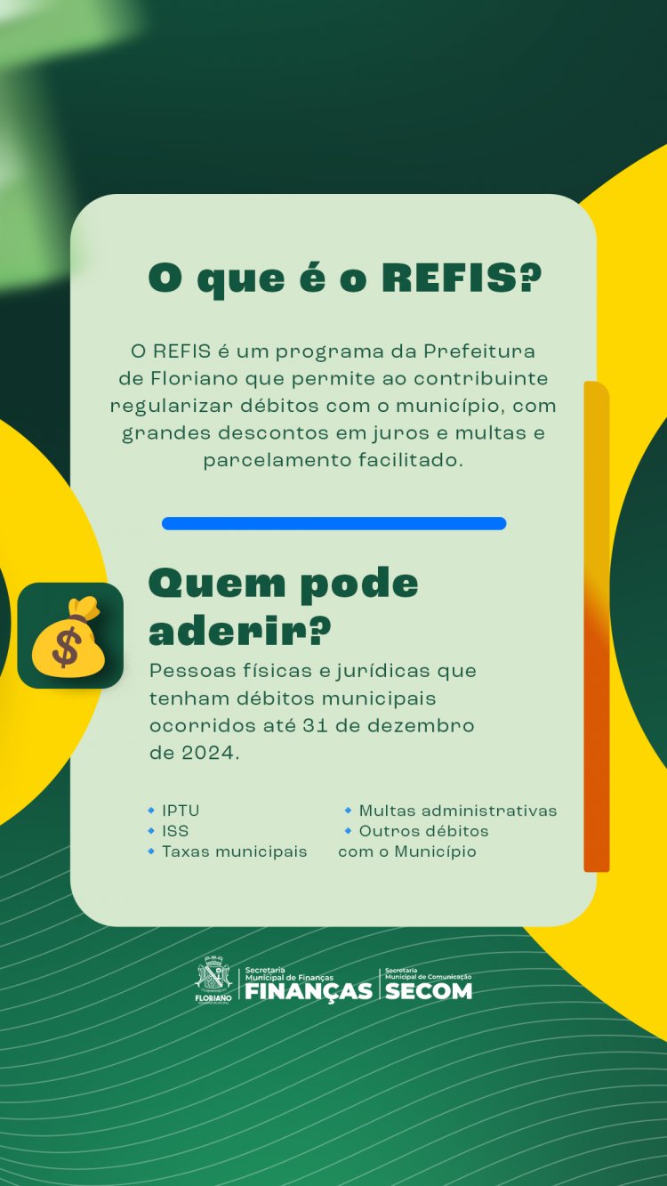 Prefeitura de Floriano estende prazo de adesão ao REFIS até 28 de fevereiro