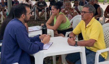 Saúde itinerante de Floriano leva atendimento à comunidade L3 em ação de combate à hanseníase