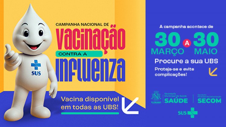 Vacina contra a influenza já está disponível em todas as UBS de Floriano