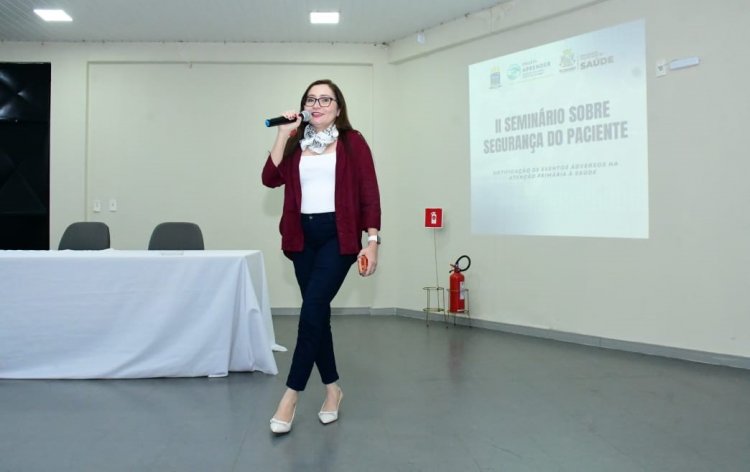 Saúde de Floriano participa de seminário da UFPI e reforça compromisso com a segurança do paciente