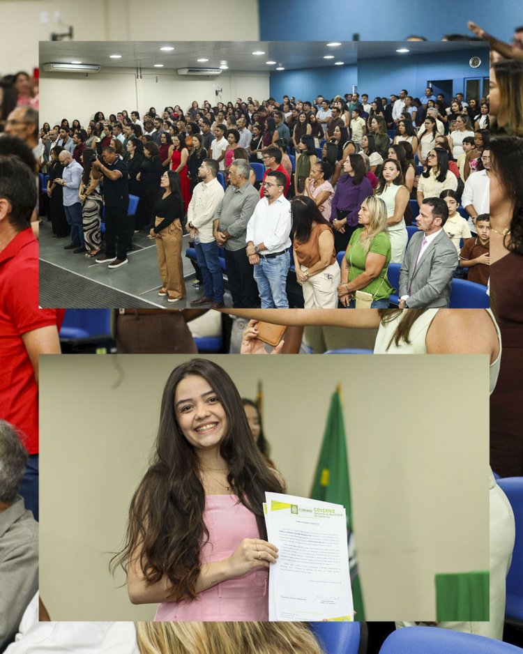 Vitória, Emoção e Futuro: Prefeitura de Floriano Empossa 251 Novos Servidores Concursados