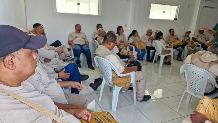 Saúde de Floriano capacita agentes para fortalecer monitoramento do Aedes aegypti