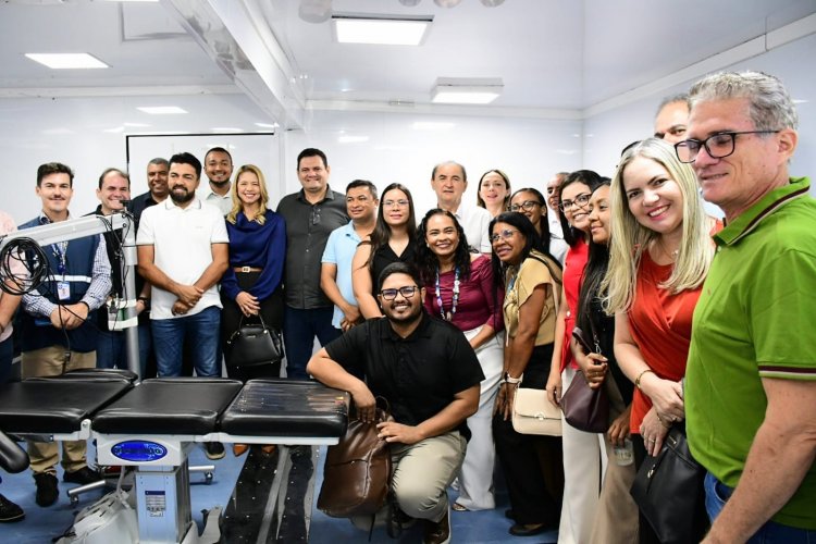 Gestores da região visitam serviços da Carreta da Oftalmologia em Floriano