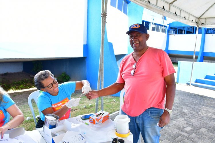 Saúde de Floriano realiza ação de testagem para Hepatites Virais