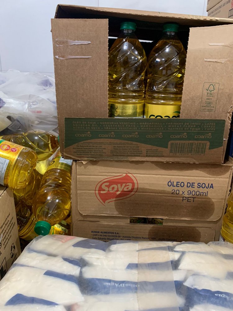 Educação reforça alimentação escolar com a distribuição de produtos