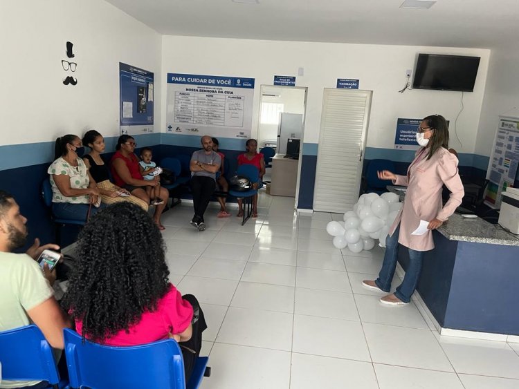 Unidades de Saúde Paulo Martins e Nossa Senhora da Guia promovem rodas de conversas sobre saúde mental