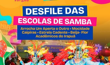 Carnaval de Floriano: sorteio define ordem de entrada das escolas de samba no desfile da avenida