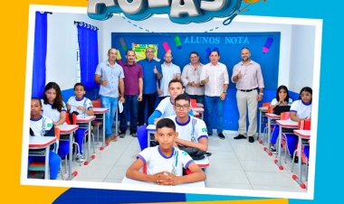 Aula inaugural marca o início do ano letivo na rede municipal de ensino de Floriano