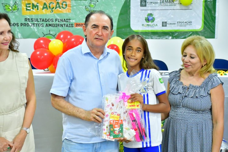 Prefeitura de Floriano realiza premiação ‘Amigos do Meio Ambiente’