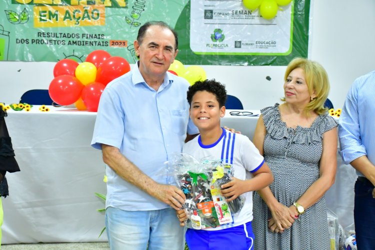Prefeitura de Floriano realiza premiação ‘Amigos do Meio Ambiente’